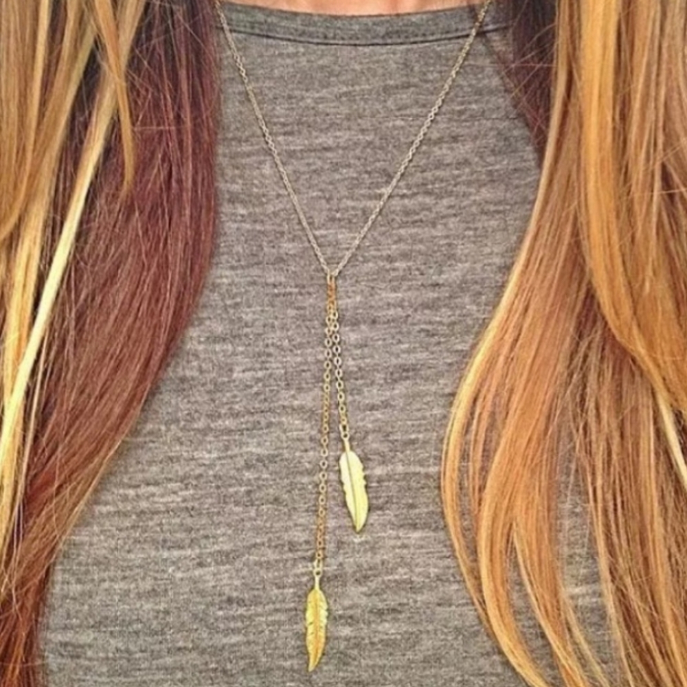 Leaf Statement Necklace